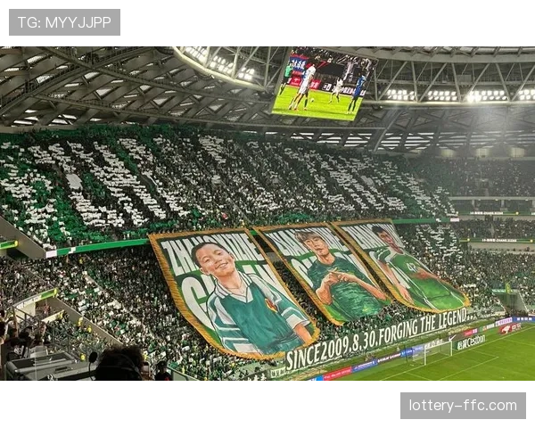 达姆施塔特主场球迷展示巨型TIFO，致敬俱乐部坚守德甲一个赛季